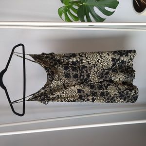 Free People Forever Fields Mini Dress large